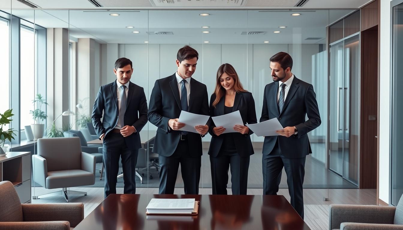 Senior legal support team